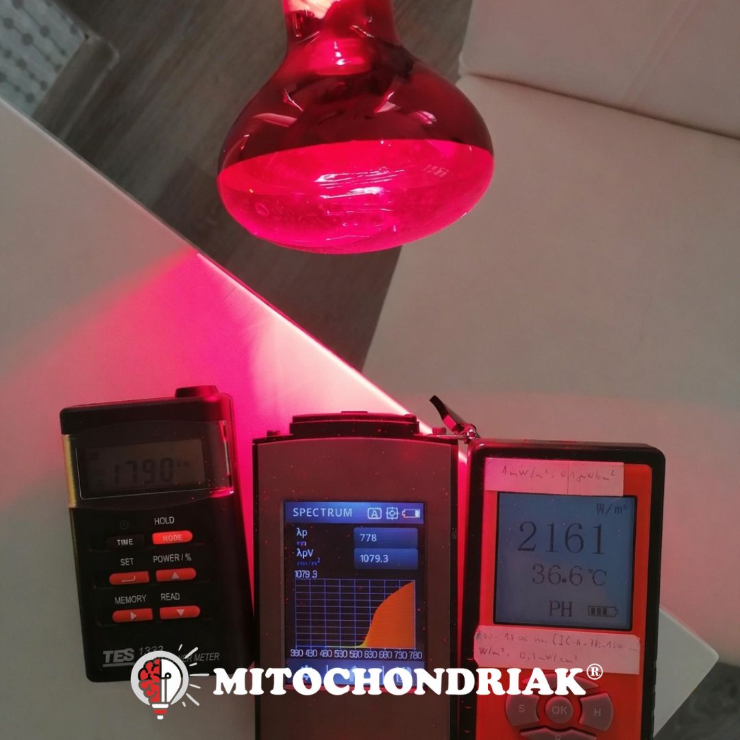 Meranie infralapmy a ziarovky therabulkb easylight mitochondriak